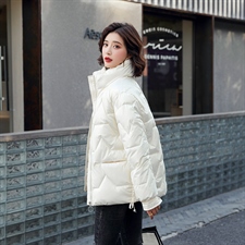 2021冬季新款女士韩版宽松短款时尚保暖羽绒棉衣棉服女棉袄外套，商品下架区，果果工厂店